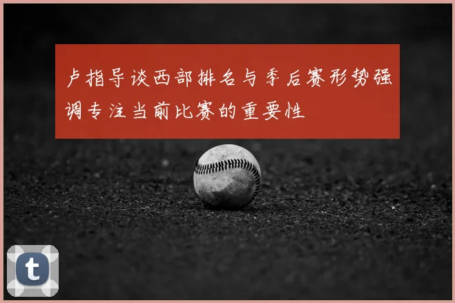 卢指导谈西部排名与季后赛形势强调专注当前比赛的重要性