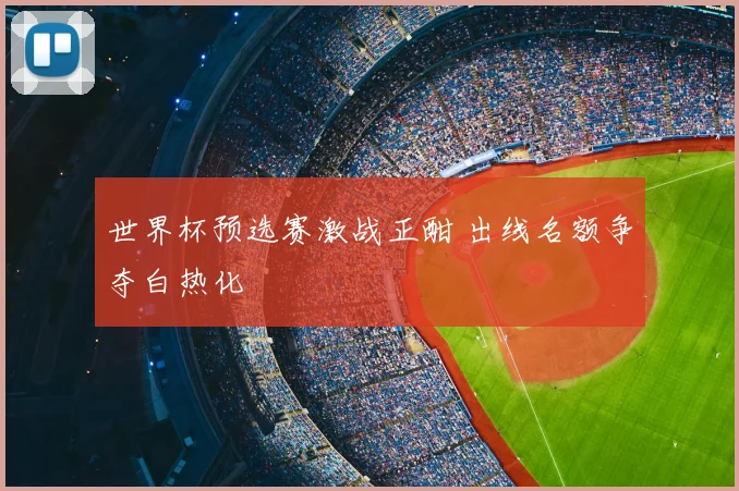 世界杯预选赛激战正酣 出线名额争夺白热化
